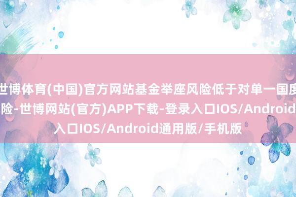 世博体育(中国)官方网站基金举座风险低于对单一国度/地区投资的风险-世博网站(官方)APP下载-登录入口IOS/Android通用版/手机版