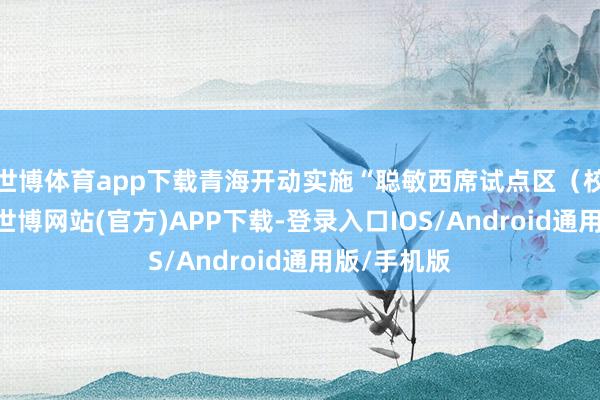 世博体育app下载青海开动实施“聪敏西席试点区（校）”工程-世博网站(官方)APP下载-登录入口IOS/Android通用版/手机版